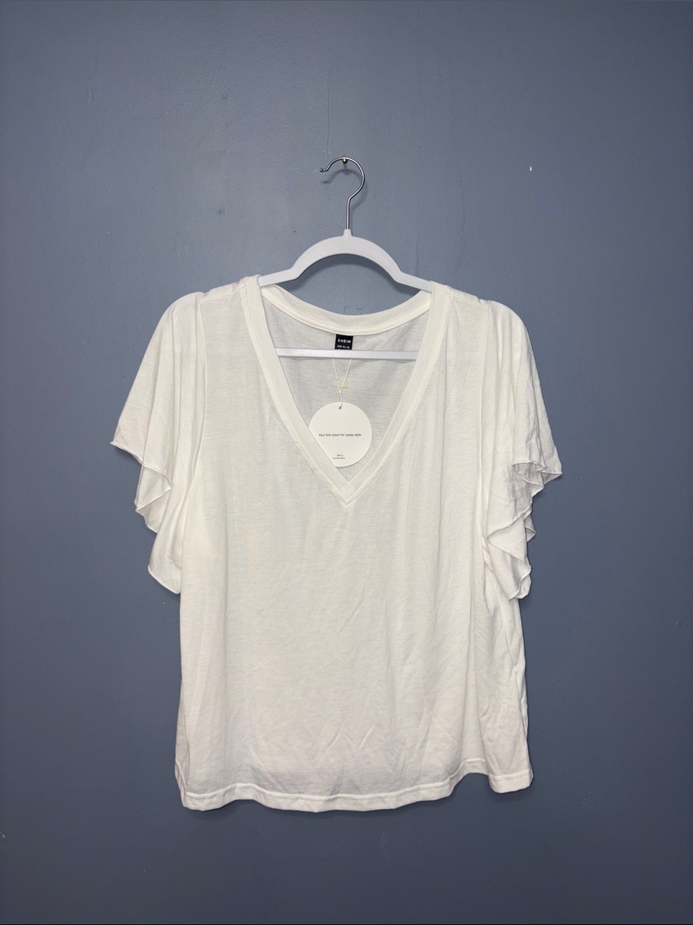 SHEIN • White T-Shirt (NWT)
